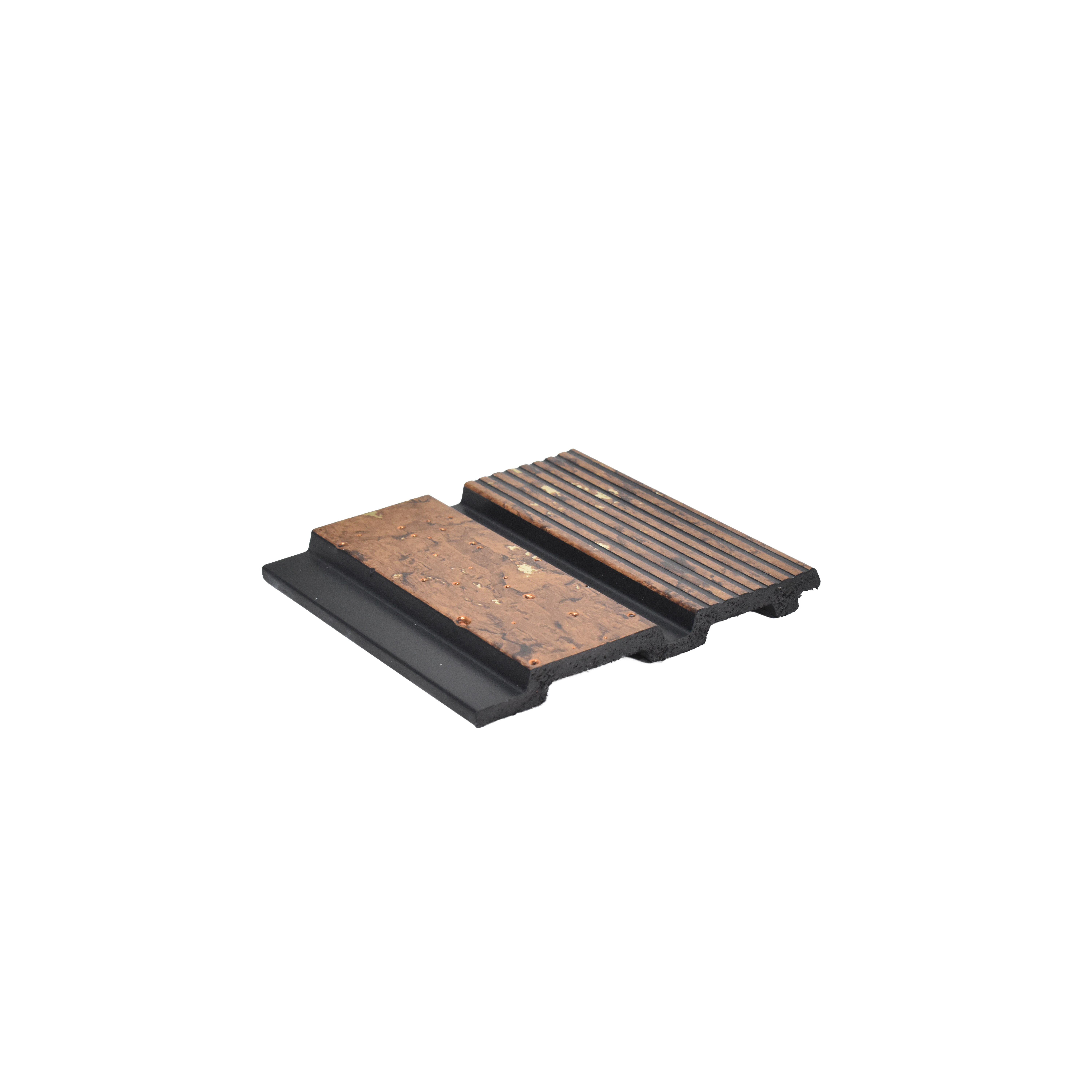 Brown Wooden Louver 2024 Brillo Ligera 8 ft x 4.9 inch Charcoal Panel - 12 mm | Suitable for Feature Wall, TV Unit & Living Room | Width is Subjected to 5% Variation