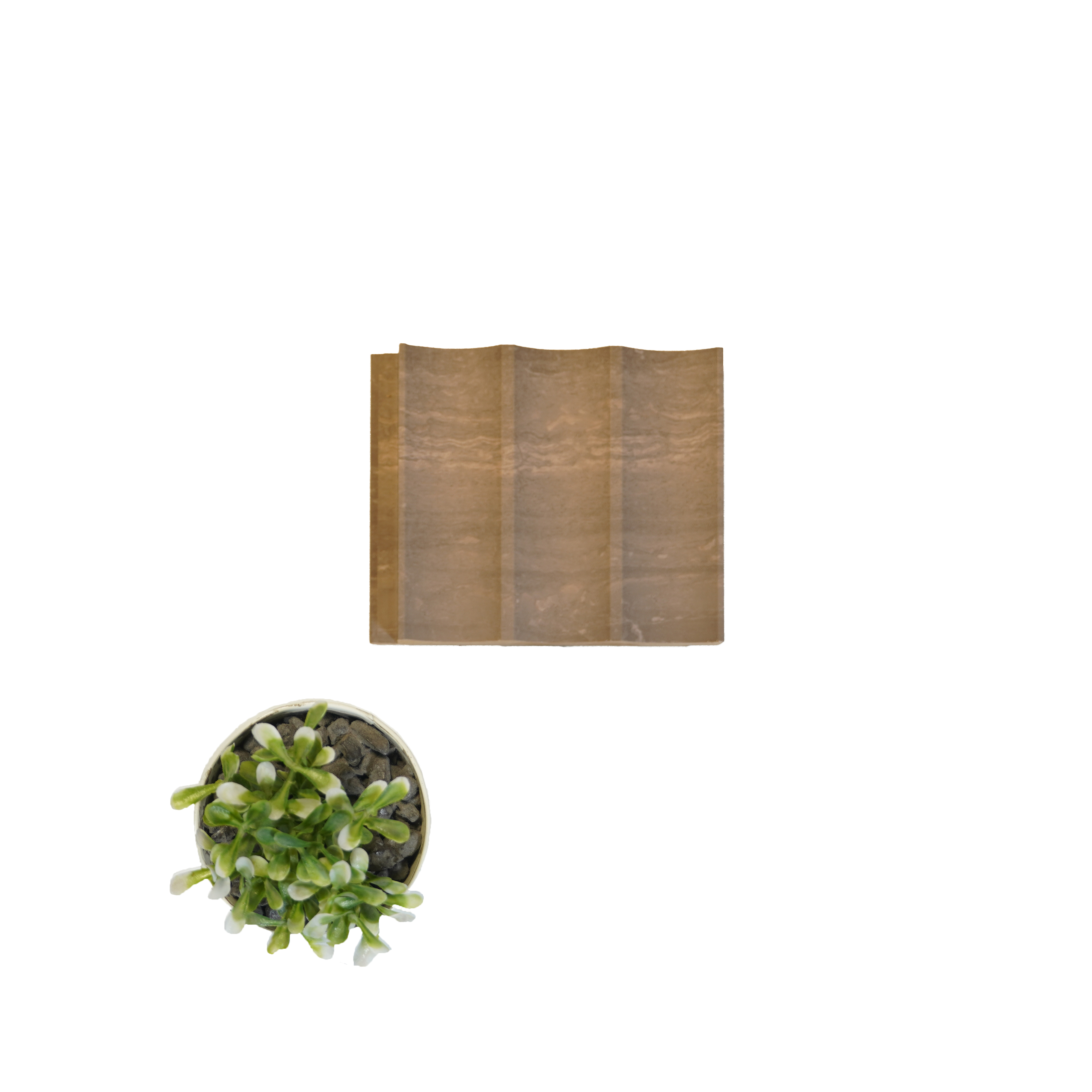 Grey Plain Colour Louver PN 00092 (5151-206) 9 ft x 4.7 inch MDF Panel - 18 mm | Suitable for Feature Wall, TV Unit & Living Room | Width is Subjected to 5% Variation