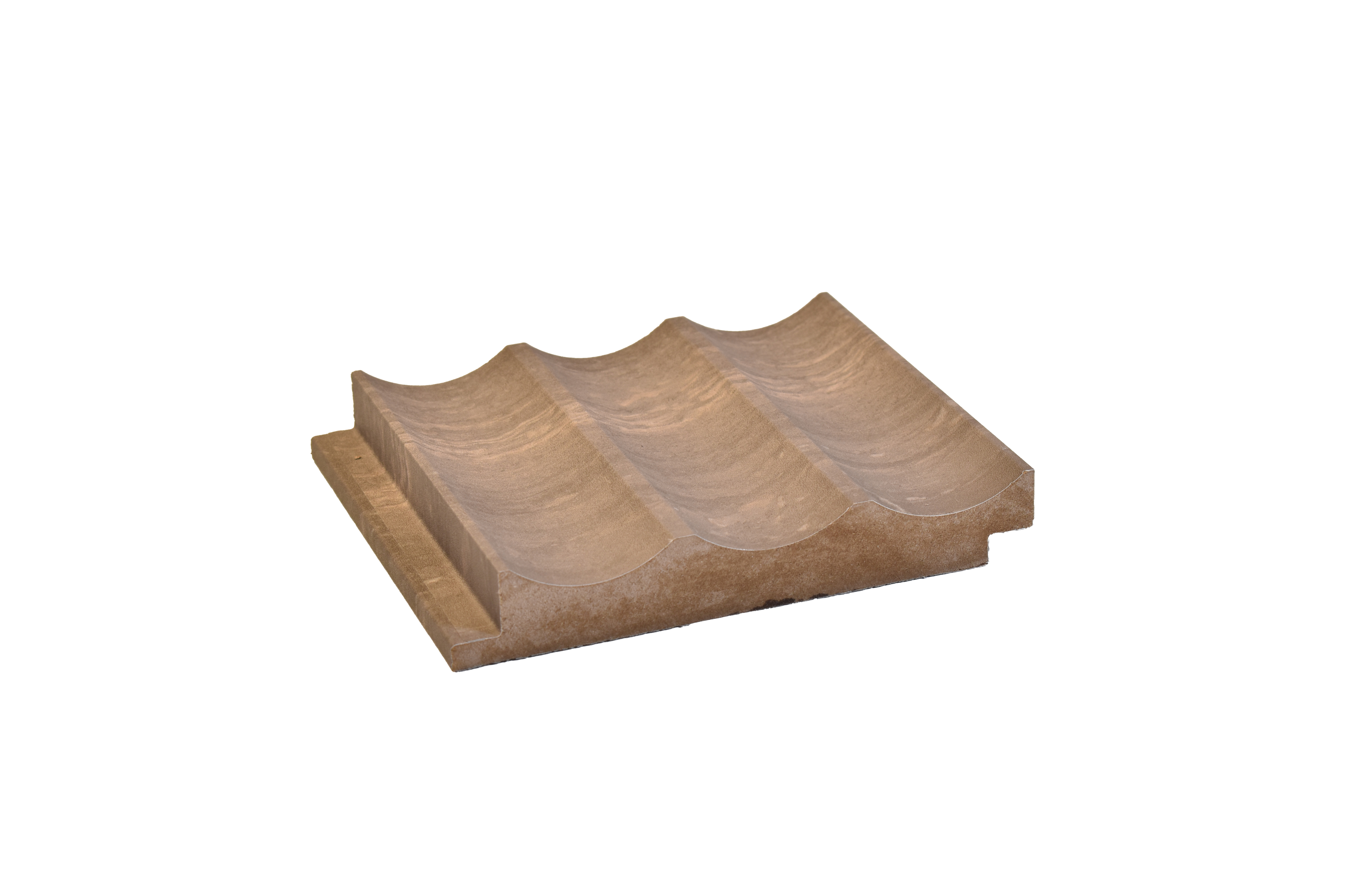 Grey Plain Colour Louver PN 00092 (5151-206) 9 ft x 4.7 inch MDF Panel - 18 mm | Suitable for Feature Wall, TV Unit & Living Room | Width is Subjected to 5% Variation