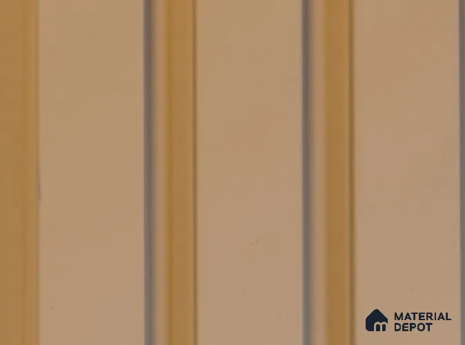 Grey Plain Colour Louver PN 00107 (3771-308) 9 ft x 4.7 inch MDF Panel - 18 mm | Suitable for Feature Wall, TV Unit & Living Room | Width is Subjected to 5% Variation