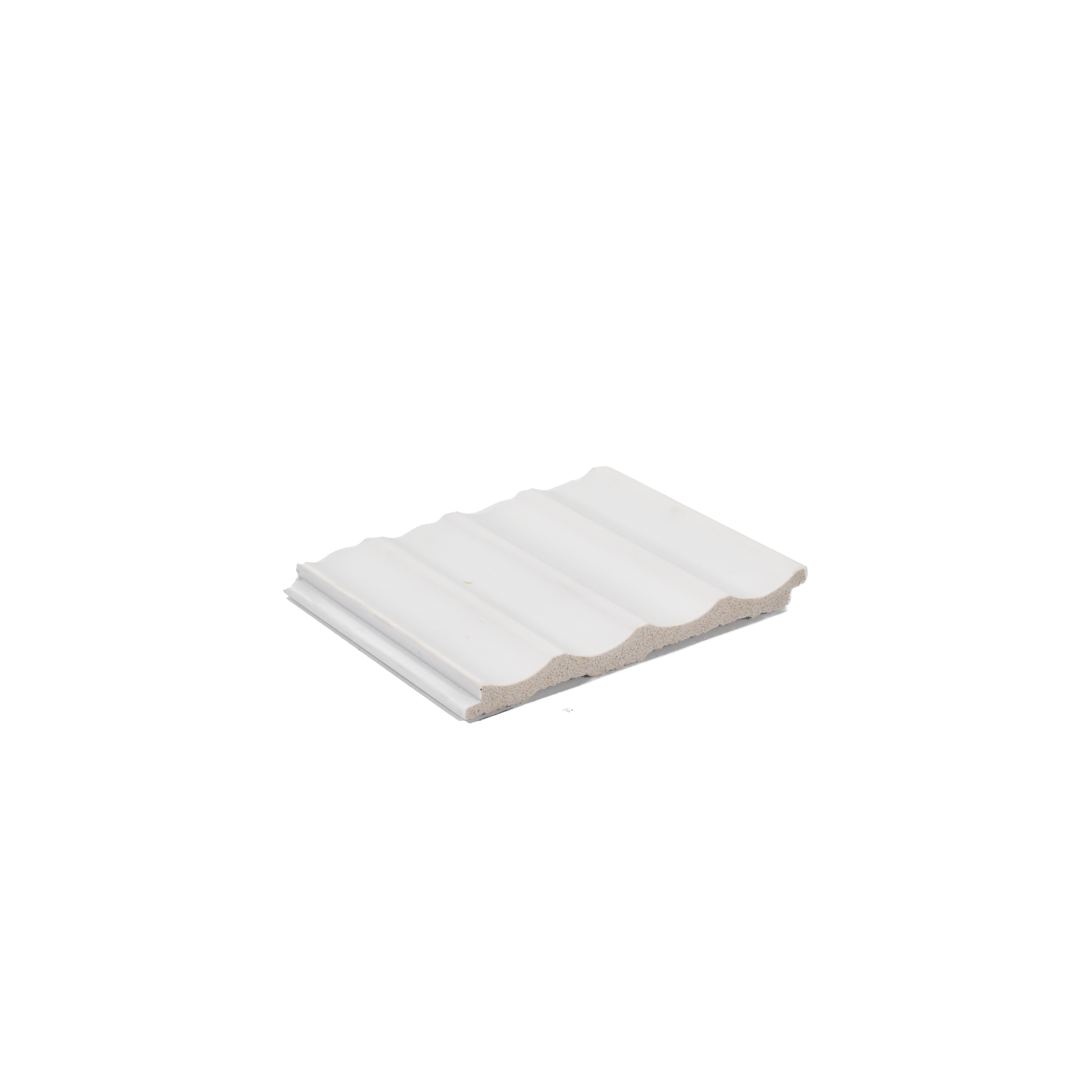 White Plain Colour Louver InfiColor 2036 An Infinite Palette of Colors 8 ft x 4.9 inch Charcoal Panel - 12 mm | Suitable for Feature Wall, TV Unit & Living Room | Width is Subjected to 5% Variation