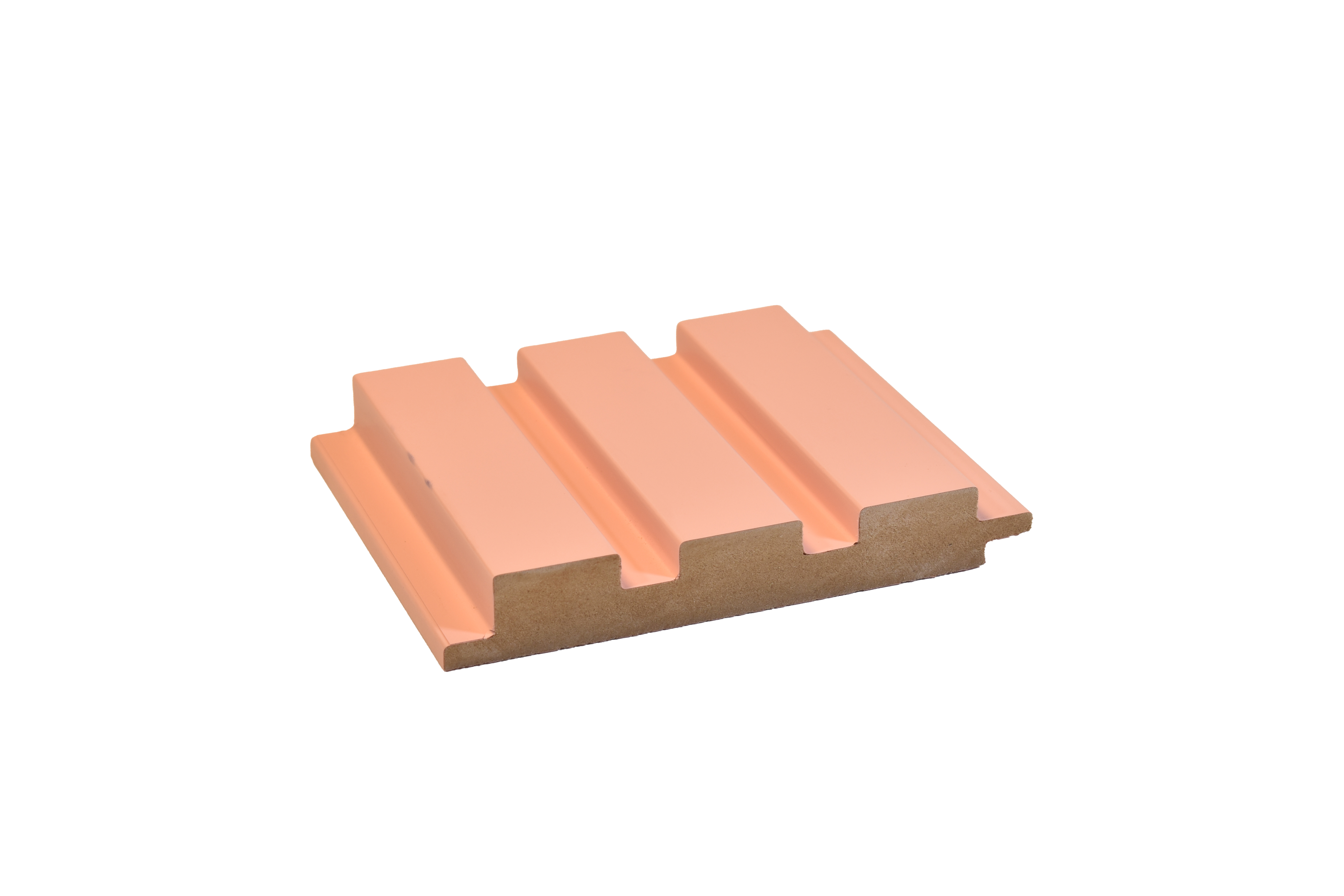 Pink Plain Colour Louver PN 00106 (3771-306) 9 ft x 4.7 inch MDF Panel - 18 mm | Suitable for Feature Wall, TV Unit & Living Room | Width is Subjected to 5% Variation