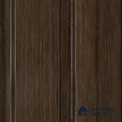 Brown Wooden Louver VL 03 WO (VL 03) 8 ft x 4.9 inch Charcoal Panel - 12 mm | Suitable for Feature Wall, TV Unit & Living Room | Width is Subjected to 5% Variation
