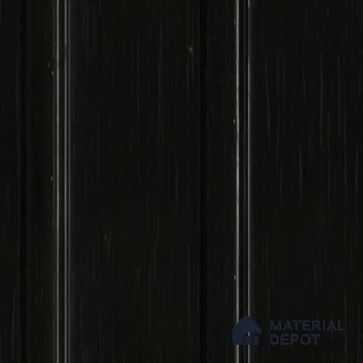 Black Wooden Louver VL 07 WO (VL 07) 8 ft x 4.9 inch Charcoal Panel - 12 mm | Suitable for Feature Wall, TV Unit & Living Room | Width is Subjected to 5% Variation