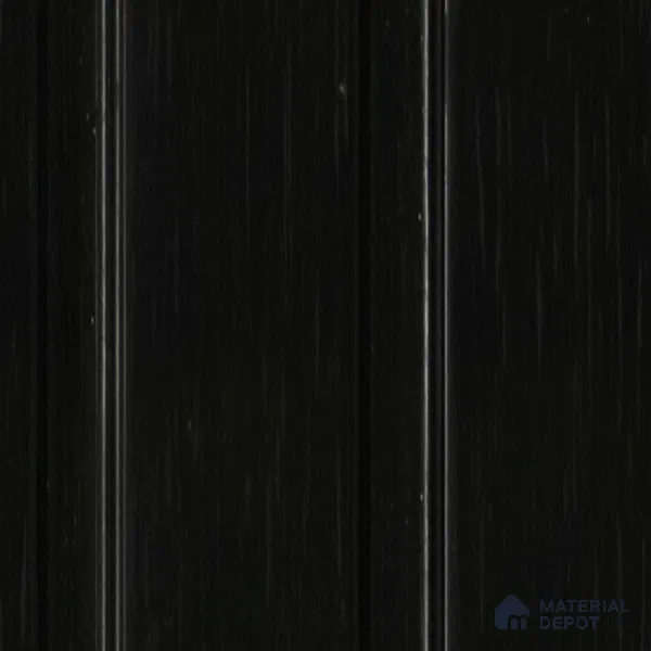Black Wooden Louver VL 07 WO (VL 07) 8 ft x 4.9 inch Charcoal Panel - 12 mm | Suitable for Feature Wall, TV Unit & Living Room | Width is Subjected to 5% Variation
