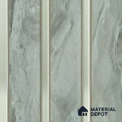 Grey Stone Louver VL 08 TE (VL 08) 8 ft x 4.9 inch Charcoal Panel - 12 mm | Suitable for Feature Wall, TV Unit & Living Room | Width is Subjected to 5% Variation