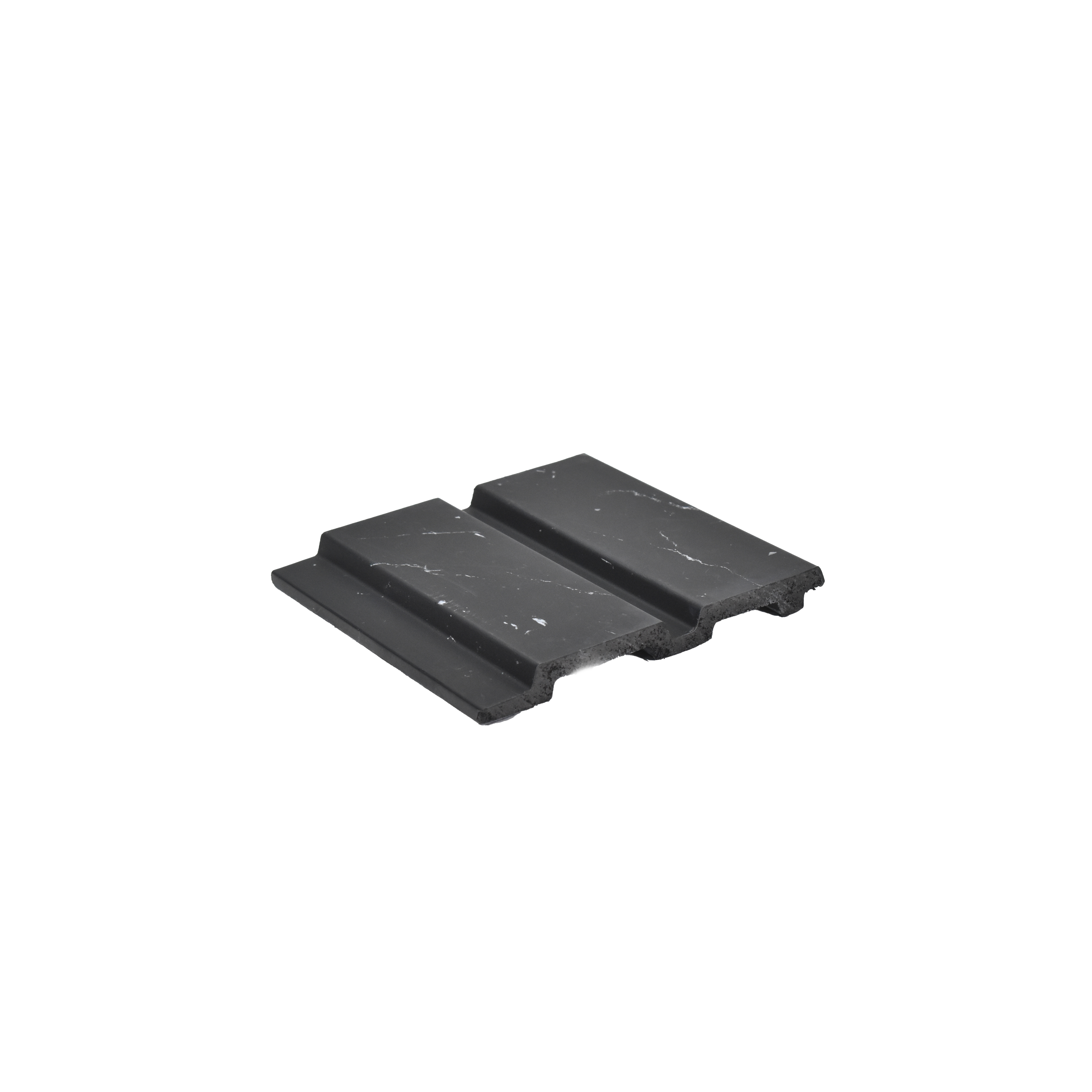 Black Marble Louver VL 13 TE (VL 13) 8 ft x 4.9 inch Charcoal Panel - 12 mm | Suitable for Feature Wall, TV Unit & Living Room | Width is Subjected to 5% Variation
