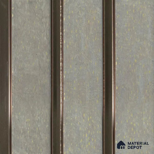 Ivory Wooden Louver VL 14 HA (VL 14) 8 ft x 4.9 inch Charcoal Panel - 12 mm | Suitable for Feature Wall, TV Unit & Living Room | Width is Subjected to 5% Variation