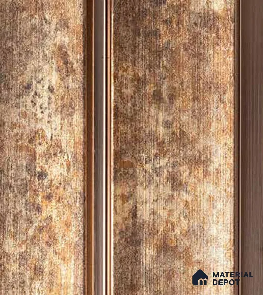 Brown Wooden Louver VL 19 PA (VL 19) 8 ft x 4.9 inch Charcoal Panel - 12 mm | Suitable for Feature Wall, TV Unit & Living Room | Width is Subjected to 5% Variation
