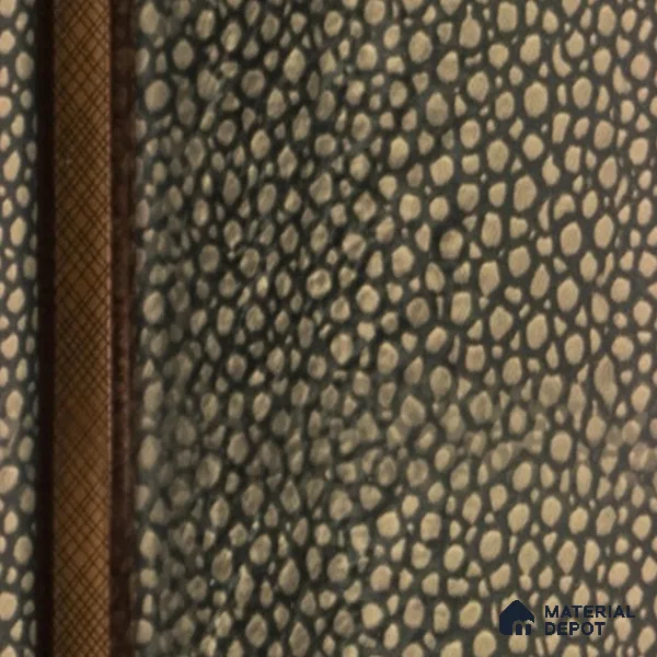 Brown Patterned Louver VL 20 AT (VL 20) 8 ft x 4.9 inch Charcoal Panel - 12 mm | Suitable for Feature Wall, TV Unit & Living Room | Width is Subjected to 5% Variation