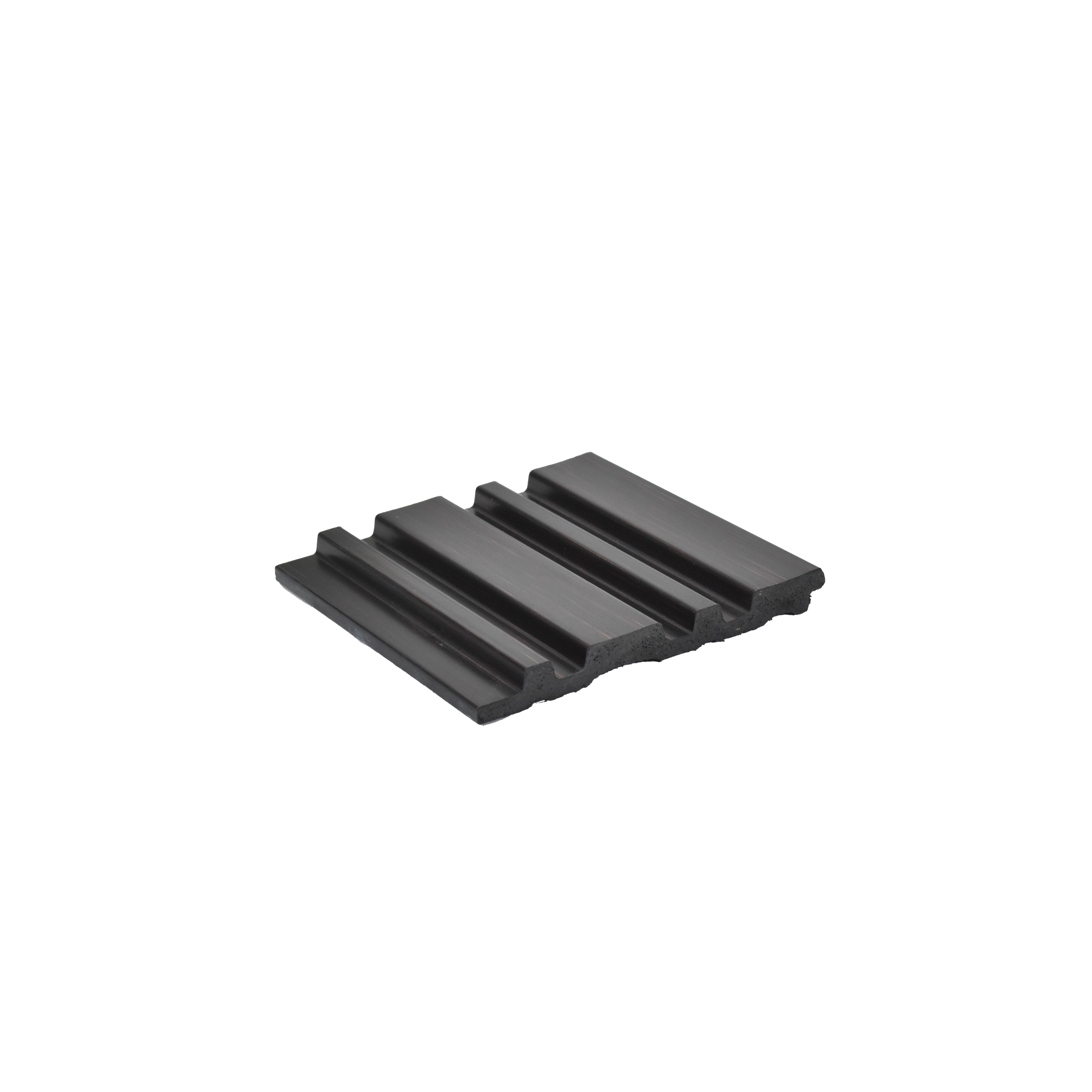 Matt Black Wooden Louver VL 26 PA (VL 26) 8 ft x 4.9 inch Charcoal Panel - 12 mm | Suitable for Feature Wall, TV Unit & Living Room | Width is Subjected to 5% Variation