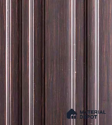 Matt Black Wooden Louver VL 26 PA (VL 26) 8 ft x 4.9 inch Charcoal Panel - 12 mm | Suitable for Feature Wall, TV Unit & Living Room | Width is Subjected to 5% Variation