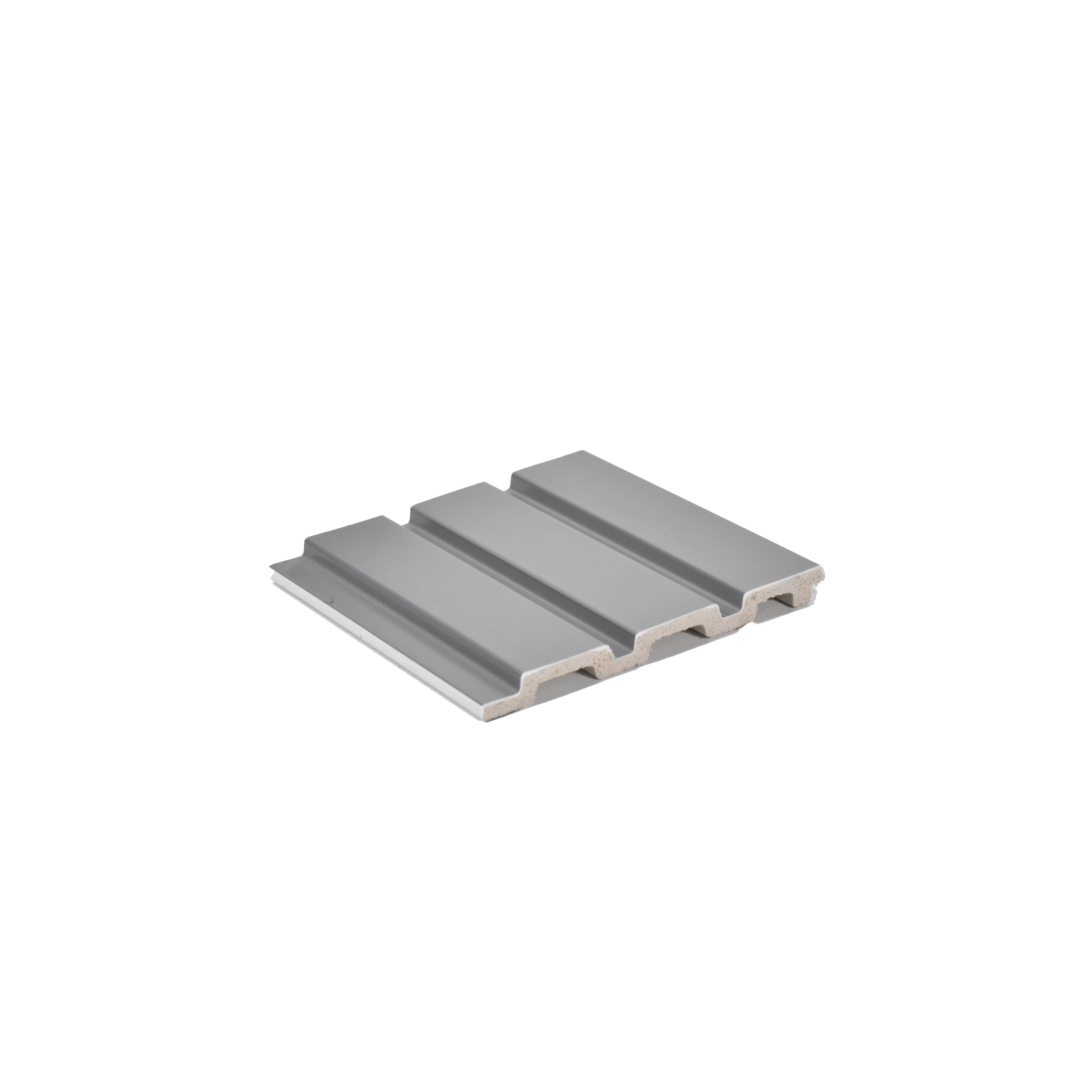Grey Plain Colour Louver VL 28 GR (VL 28) 8 ft x 4.9 inch Charcoal Panel - 12 mm | Suitable for Feature Wall, TV Unit & Living Room | Width is Subjected to 5% Variation