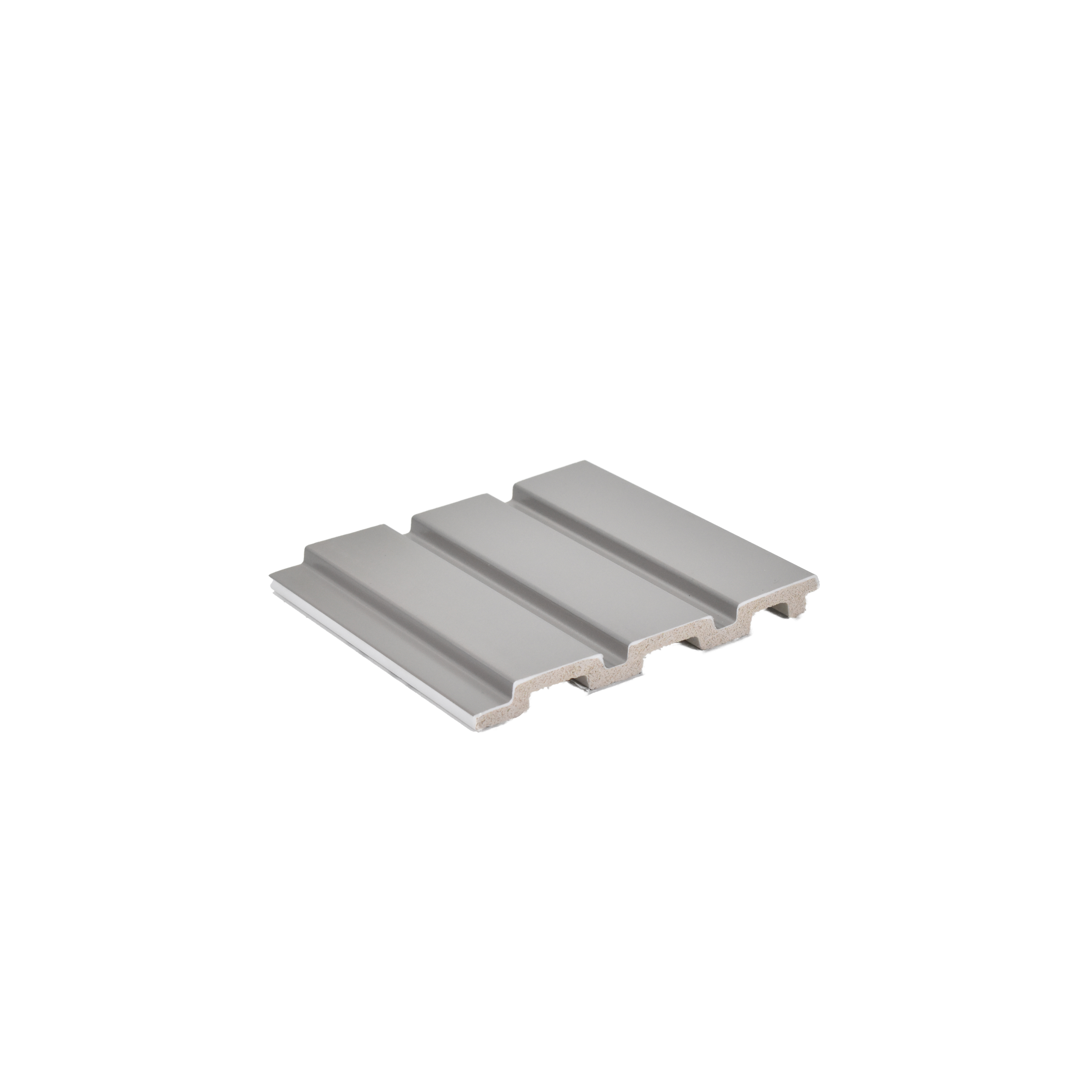 Creame Plain Colour Louver VL 29 GR (VL 29) 8 ft x 4.9 inch Charcoal Panel - 12 mm | Suitable for Feature Wall, TV Unit & Living Room | Width is Subjected to 5% Variation