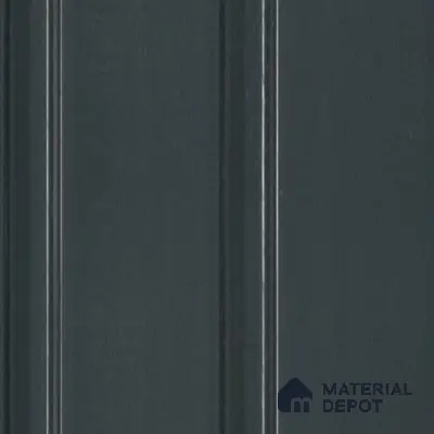 Black Plain Colour Louver VL 30 GR (VL 30) 8 ft x 4.9 inch Charcoal Panel - 12 mm | Suitable for Feature Wall, TV Unit & Living Room | Width is Subjected to 5% Variation