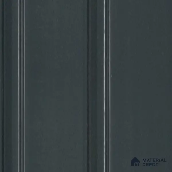 Black Plain Colour Louver VL 30 GR (VL 30) 8 ft x 4.9 inch Charcoal Panel - 12 mm | Suitable for Feature Wall, TV Unit & Living Room | Width is Subjected to 5% Variation