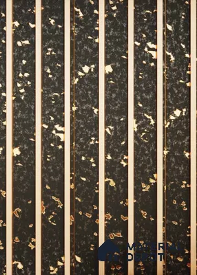Black Rustic Louver PN 00006 (VL 58) 8 ft x 4.9 inch  Panel - 12 mm | Suitable for Feature Wall, TV Unit & Living Room | Width is Subjected to 5% Variation