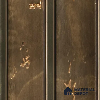 Brown Rustic Louver PN 00007 (VL 59) 8 ft x 4.9 inch  Panel - 12 mm | Suitable for Feature Wall, TV Unit & Living Room | Width is Subjected to 5% Variation