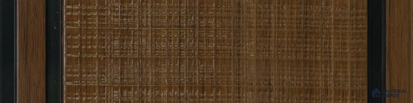 Brown Wood Look Charcoal Decorative Wall Panel VX3008 8 ft x 8.2 inch - 3 mm | Suitable for Feature Wall, TV Unit & Living Room | Width is Subjected to 5% Variation