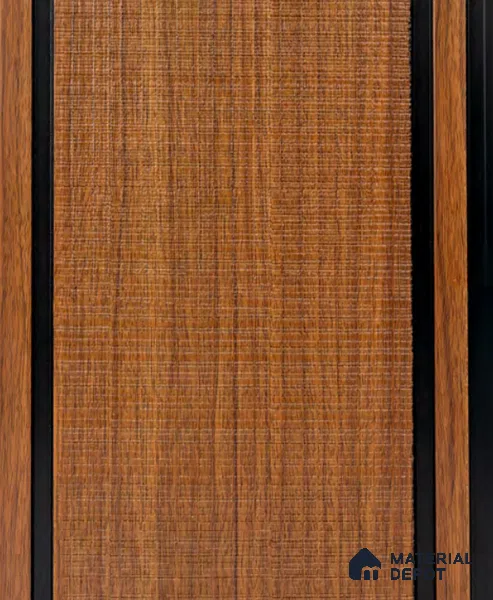 Brown Wood Look Charcoal Decorative Wall Panel VX3008 8 ft x 8.2 inch - 3 mm | Suitable for Feature Wall, TV Unit & Living Room | Width is Subjected to 5% Variation