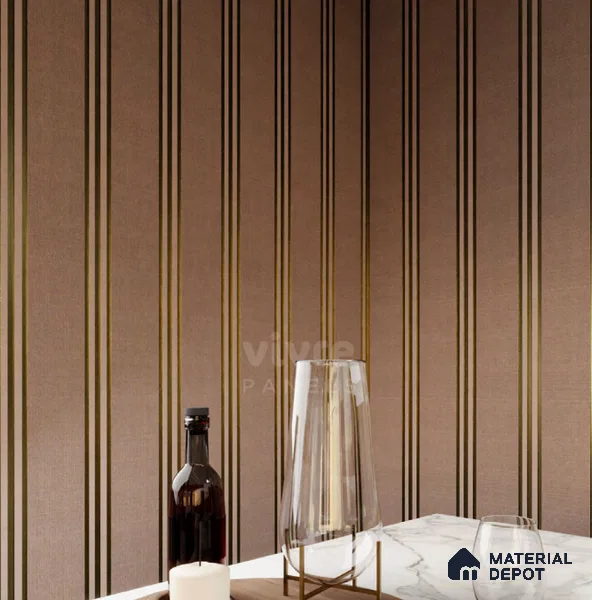 Rough Cut Decolux Series Decorative Wall Panel/Panels | 8 ft x 8 inch - 3 mm | VX3009 | Width is Subjected to 5% Variation