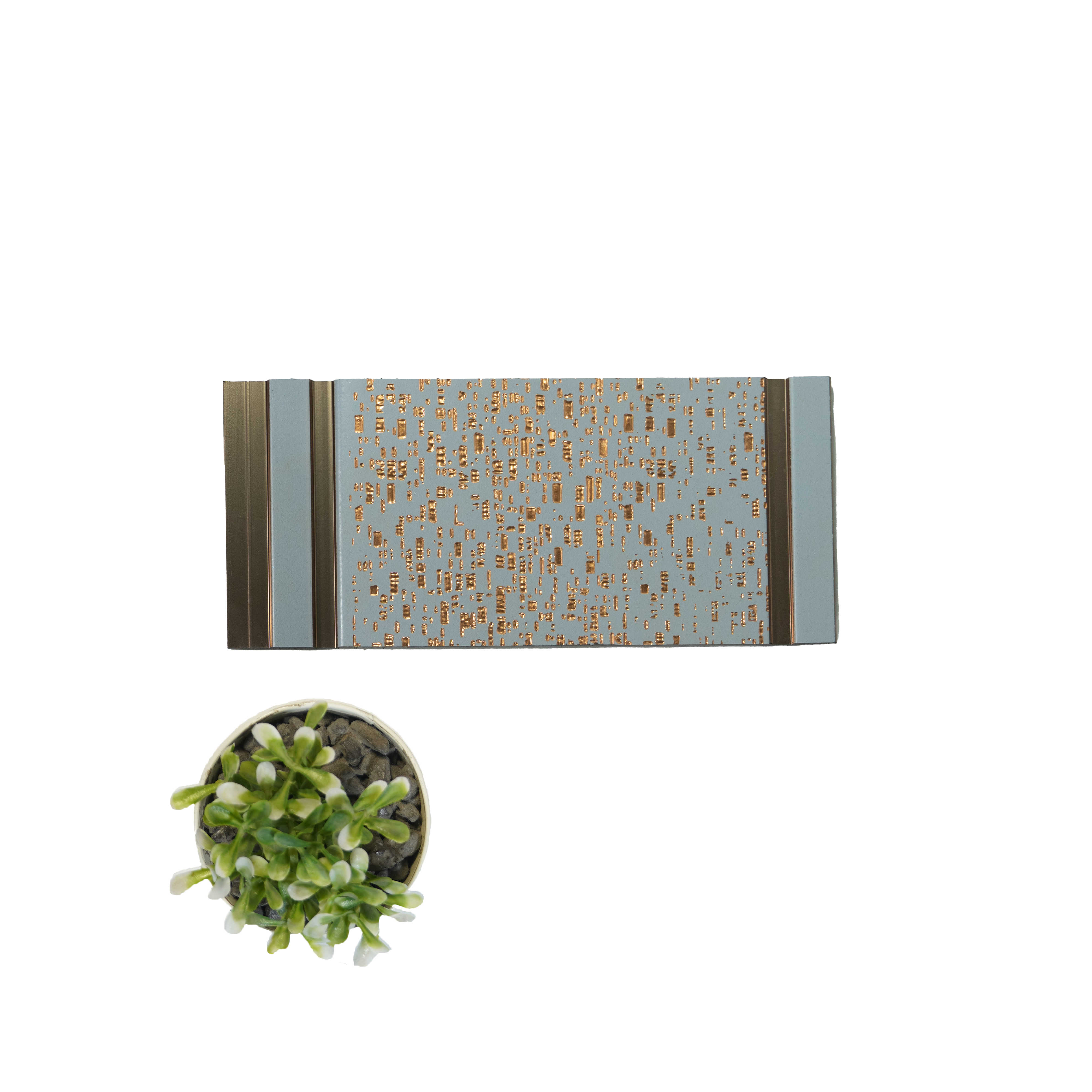 Multi Colour Patterned Look Charcoal Decorative Wall Panel VX3010 8 ft x 8.2 inch - 3 mm | Suitable for Feature Wall, TV Unit & Living Room | Width is Subjected to 5% Variation