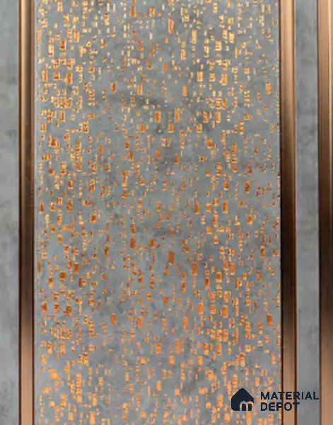 Multi Colour Patterned Look Charcoal Decorative Wall Panel VX3011 8 ft x 8.2 inch - 3 mm | Suitable for Feature Wall, TV Unit & Living Room | Width is Subjected to 5% Variation