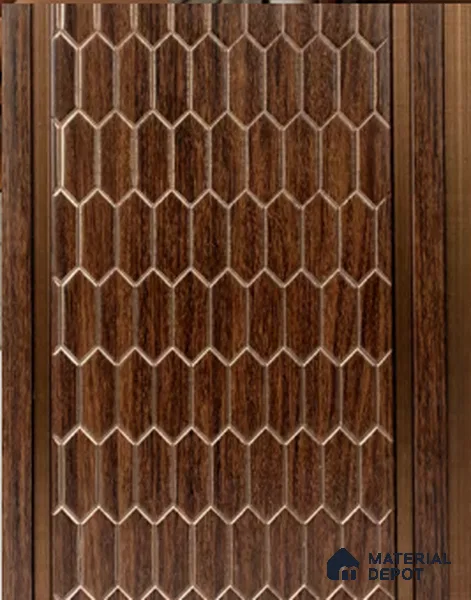 Hexagon Decolux Series Decorative Wall Panel/Panels | 8 ft x 8.2 inch - 3 mm | VX3013 | Width is Subjected to 5% Variation