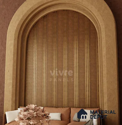 Hexagon Decolux Series Decorative Wall Panel/Panels | 8 ft x 8.2 inch - 3 mm | VX3013 | Width is Subjected to 5% Variation
