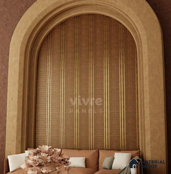 Hexagon Decolux Series Decorative Wall Panel/Panels | 8 ft x 8.2 inch - 3 mm | VX3013 | Width is Subjected to 5% Variation
