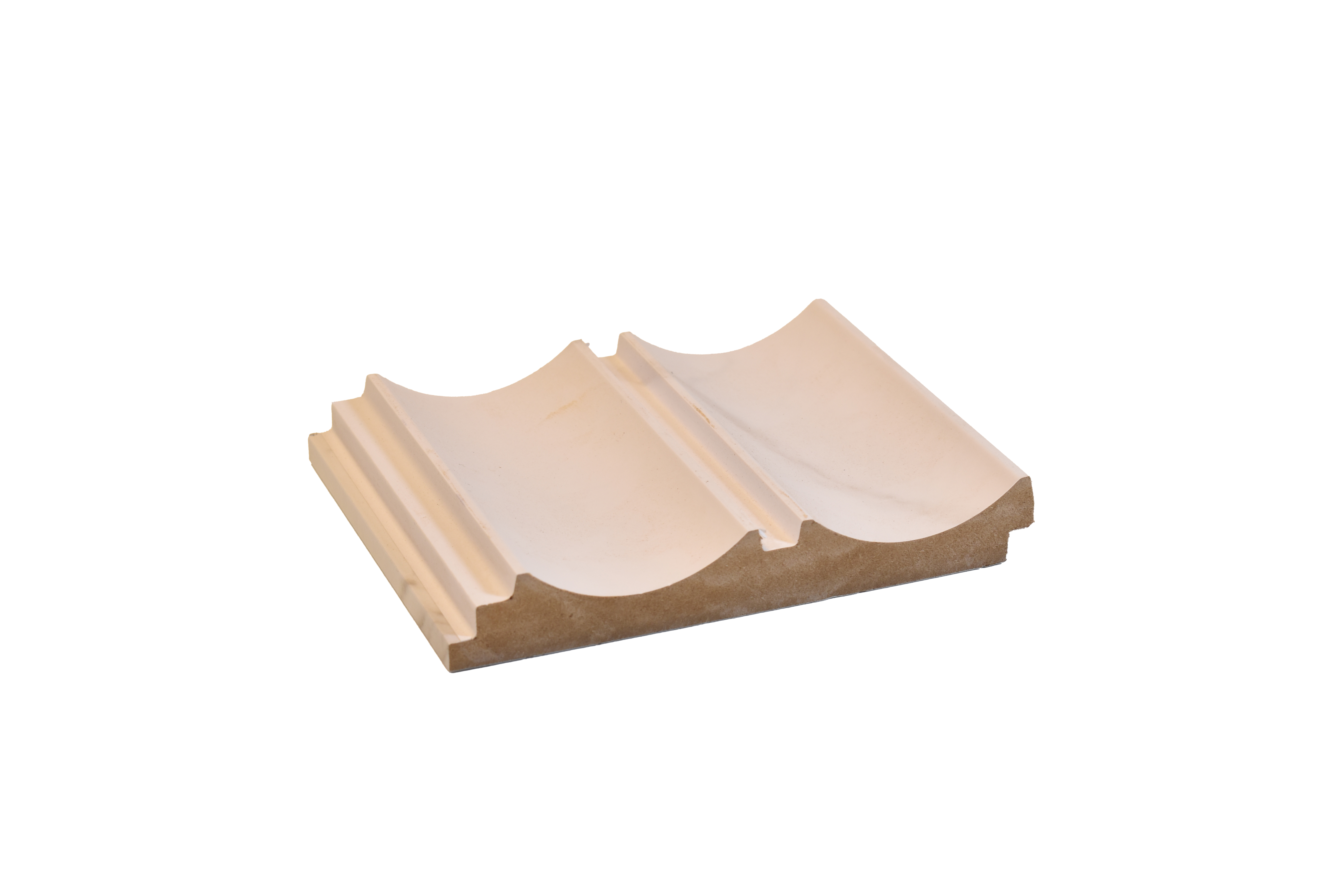 White Marble Louver PN 00105 (2050-201) 9 ft x 4.7 inch MDF Panel - 18 mm | Suitable for Feature Wall, TV Unit & Living Room | Width is Subjected to 5% Variation