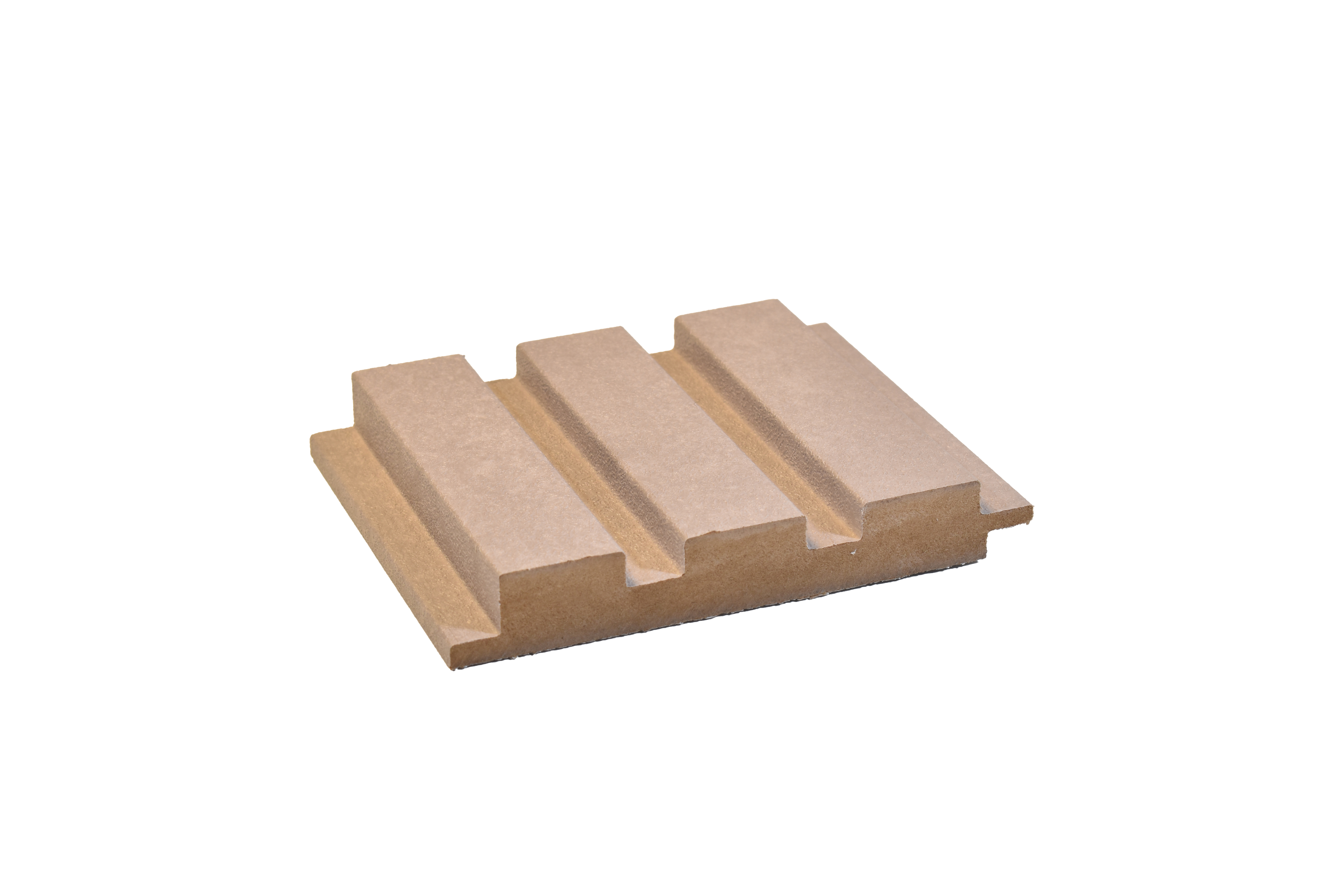 Beige Plain Colour Louver PN 00096 (3771-401) 9 ft x 4.7 inch MDF Panel - 18 mm | Suitable for Feature Wall, TV Unit & Living Room | Width is Subjected to 5% Variation