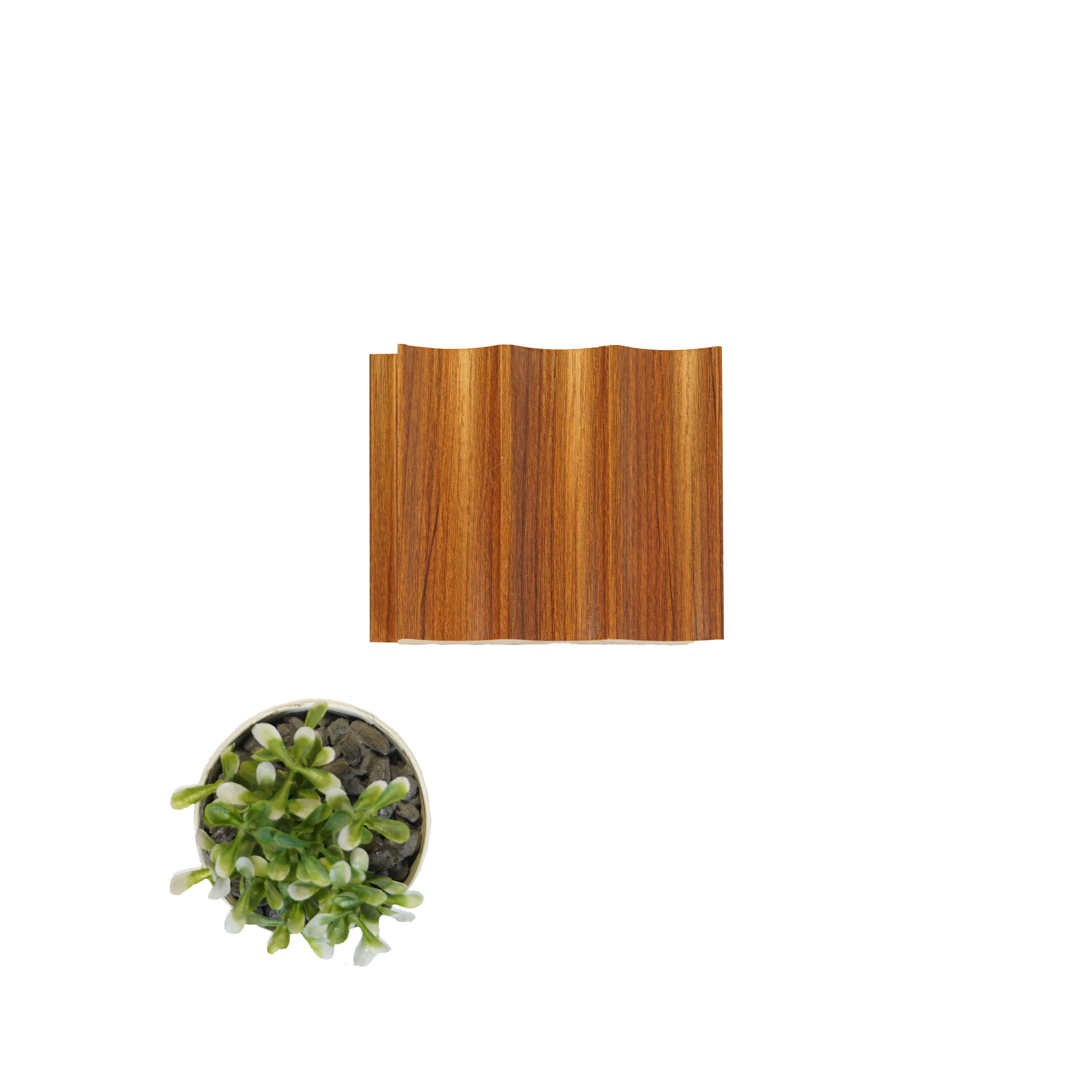 Brown Plain Colour Louver PN 00055 (5151-101) 9 ft x 4.7 inch MDF Panel - 18 mm | Suitable for Feature Wall, TV Unit & Living Room | Width is Subjected to 5% Variation