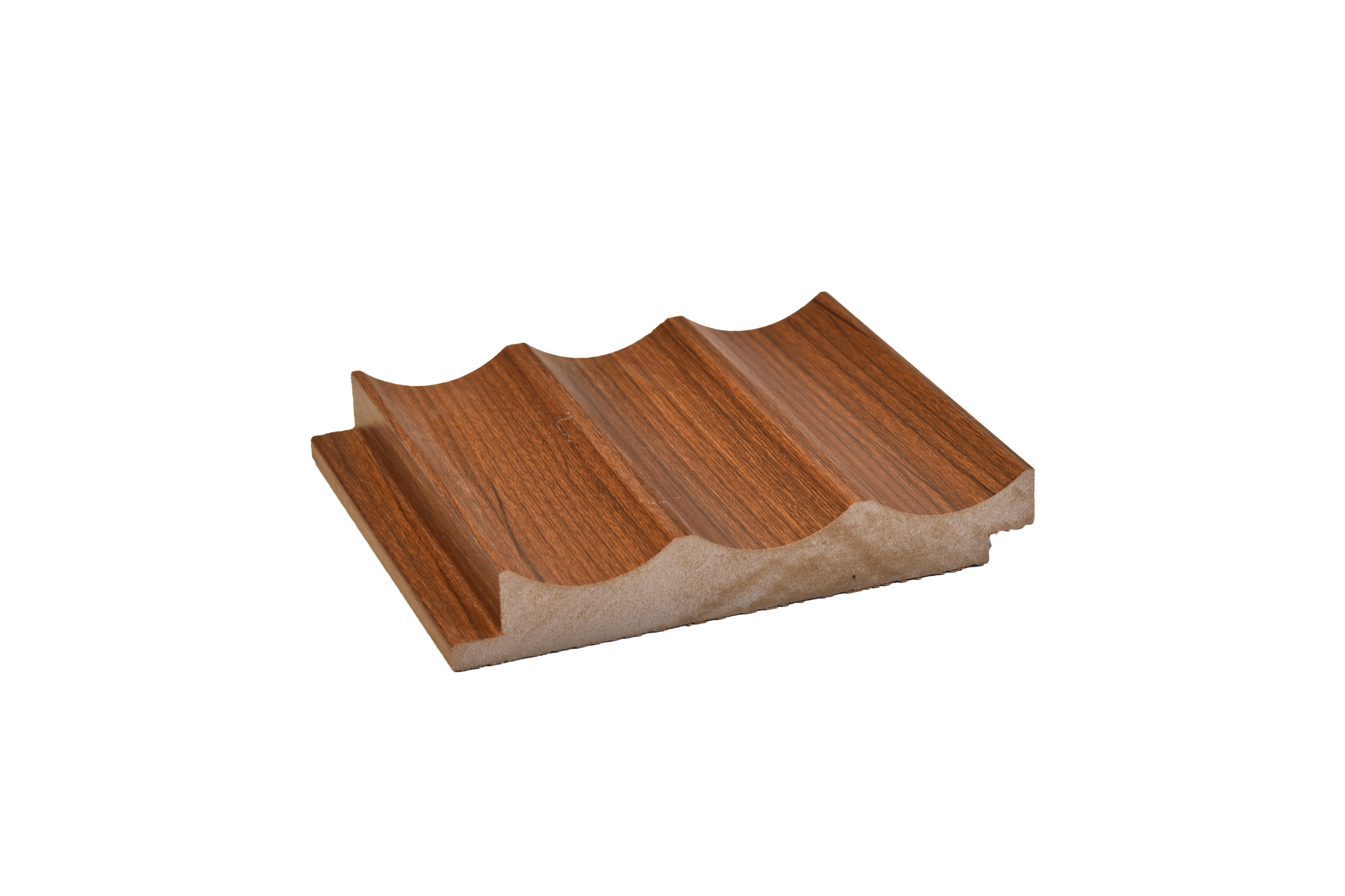 Brown Plain Colour Louver PN 00055 (5151-101) 9 ft x 4.7 inch MDF Panel - 18 mm | Suitable for Feature Wall, TV Unit & Living Room | Width is Subjected to 5% Variation