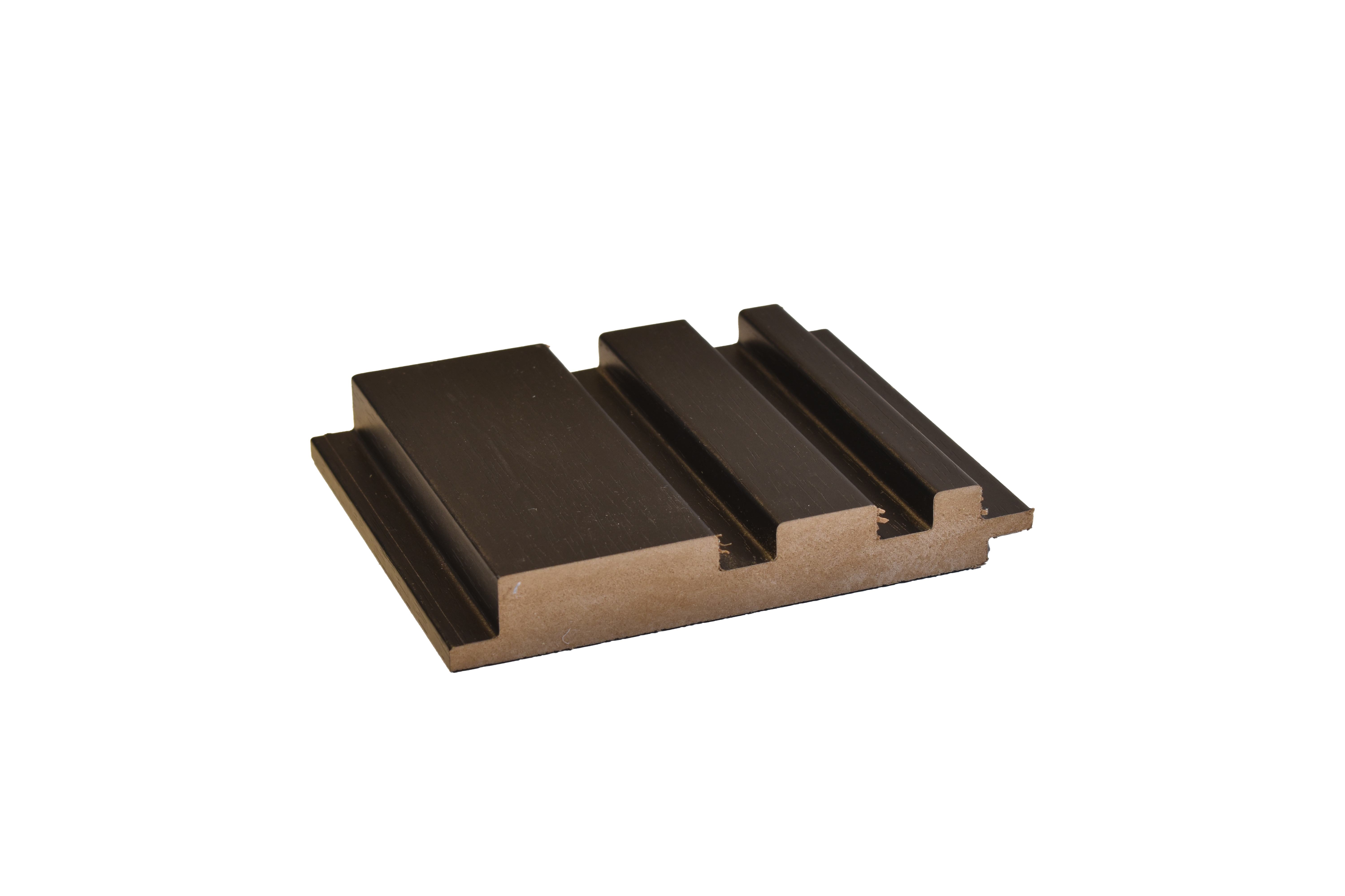 Black Plain Colour Louver PN 00064 (3993-107) 9 ft x 4.7 inch MDF Panel - 18 mm | Suitable for Feature Wall, TV Unit & Living Room | Width is Subjected to 5% Variation