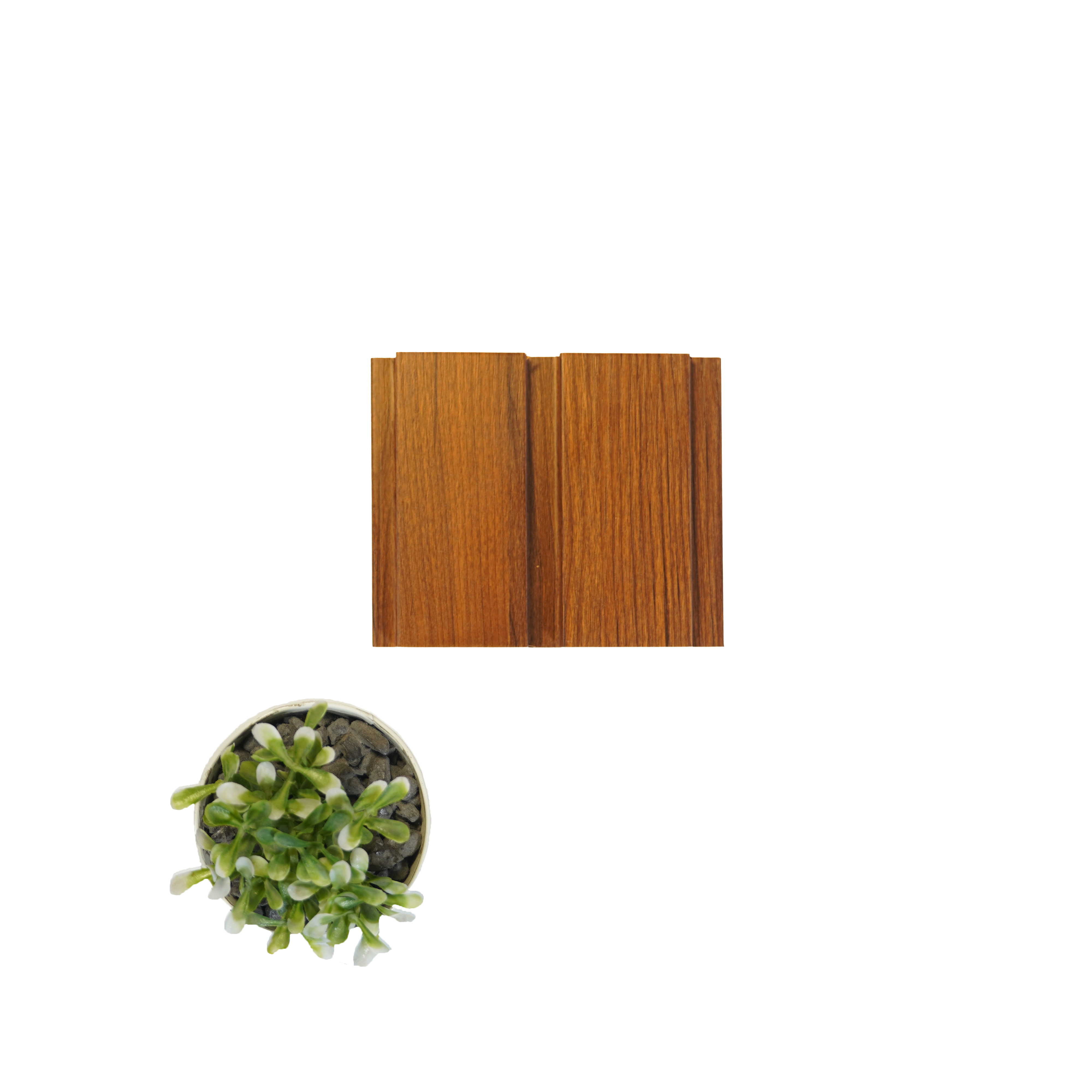 Brown Plain Colour Louver PN 00065 (3786-101) 9 ft x 4.7 inch MDF Panel - 18 mm | Suitable for Feature Wall, TV Unit & Living Room | Width is Subjected to 5% Variation
