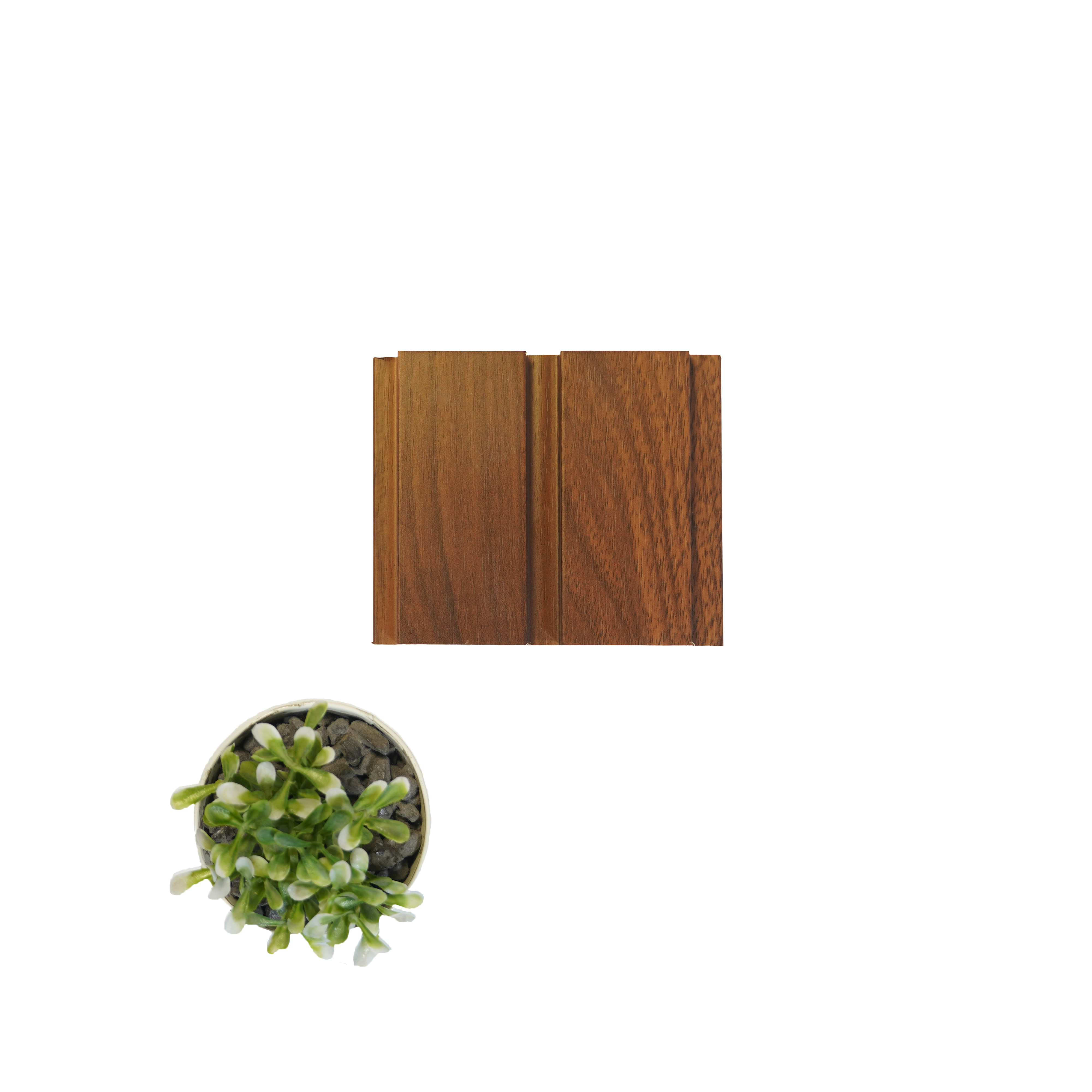 Brown Plain Colour Louver PN 00066 (3786-103) 9 ft x 4.7 inch MDF Panel - 18 mm | Suitable for Feature Wall, TV Unit & Living Room | Width is Subjected to 5% Variation