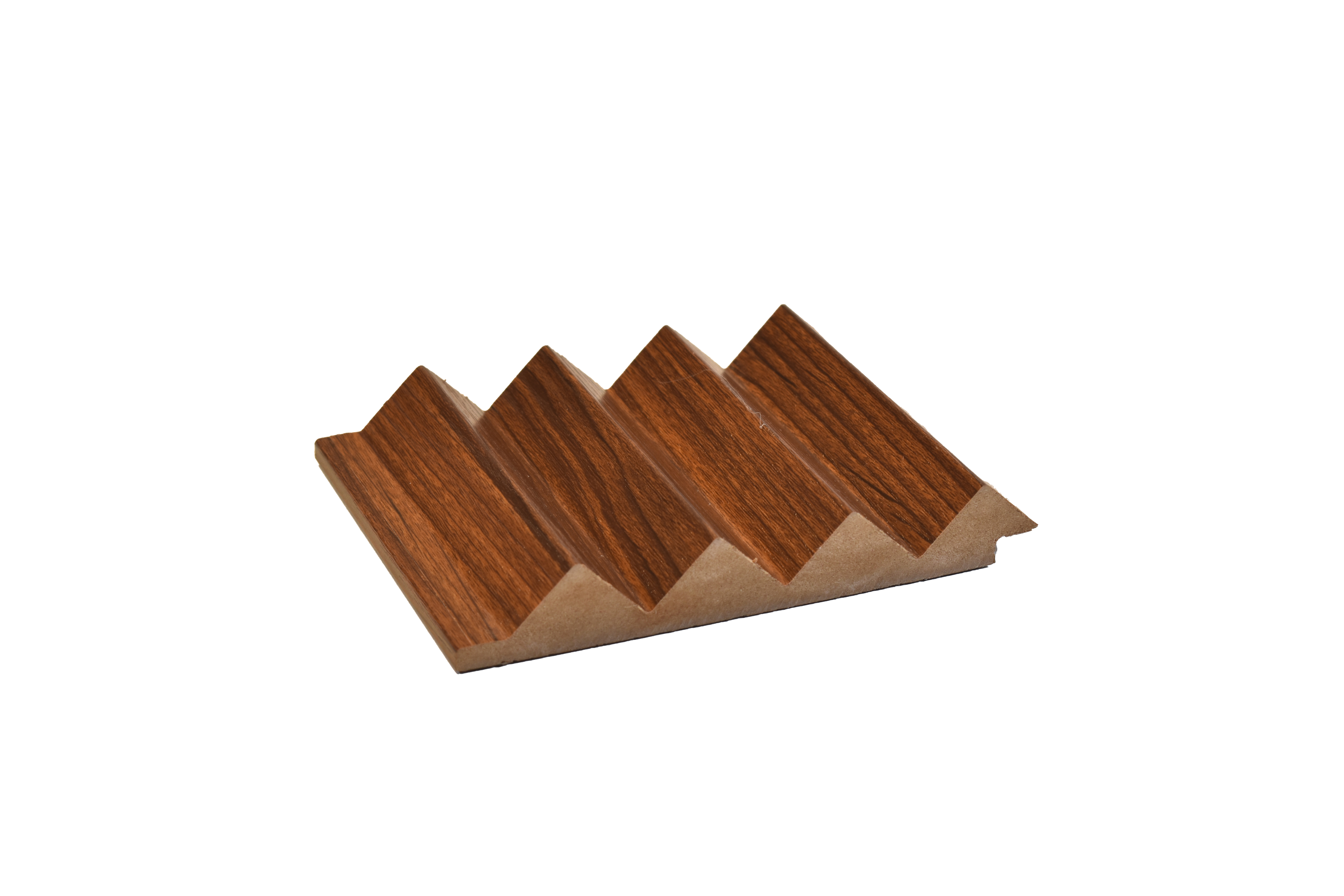 Dark Brown Plain Colour Louver PN 00056 (5050-101) 9 ft x 4.7 inch MDF Panel - 18 mm | Suitable for Feature Wall, TV Unit & Living Room | Width is Subjected to 5% Variation