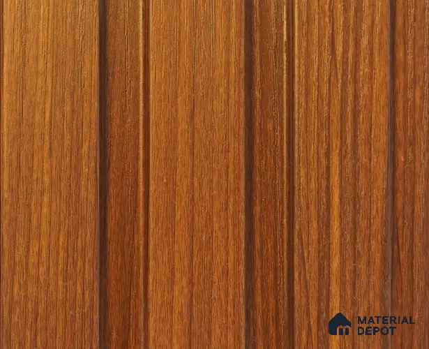 Brown Plain Colour Louver PN 00057 (3771-101) 9 ft x 4.7 inch MDF Panel - 18 mm | Suitable for Feature Wall, TV Unit & Living Room | Width is Subjected to 5% Variation
