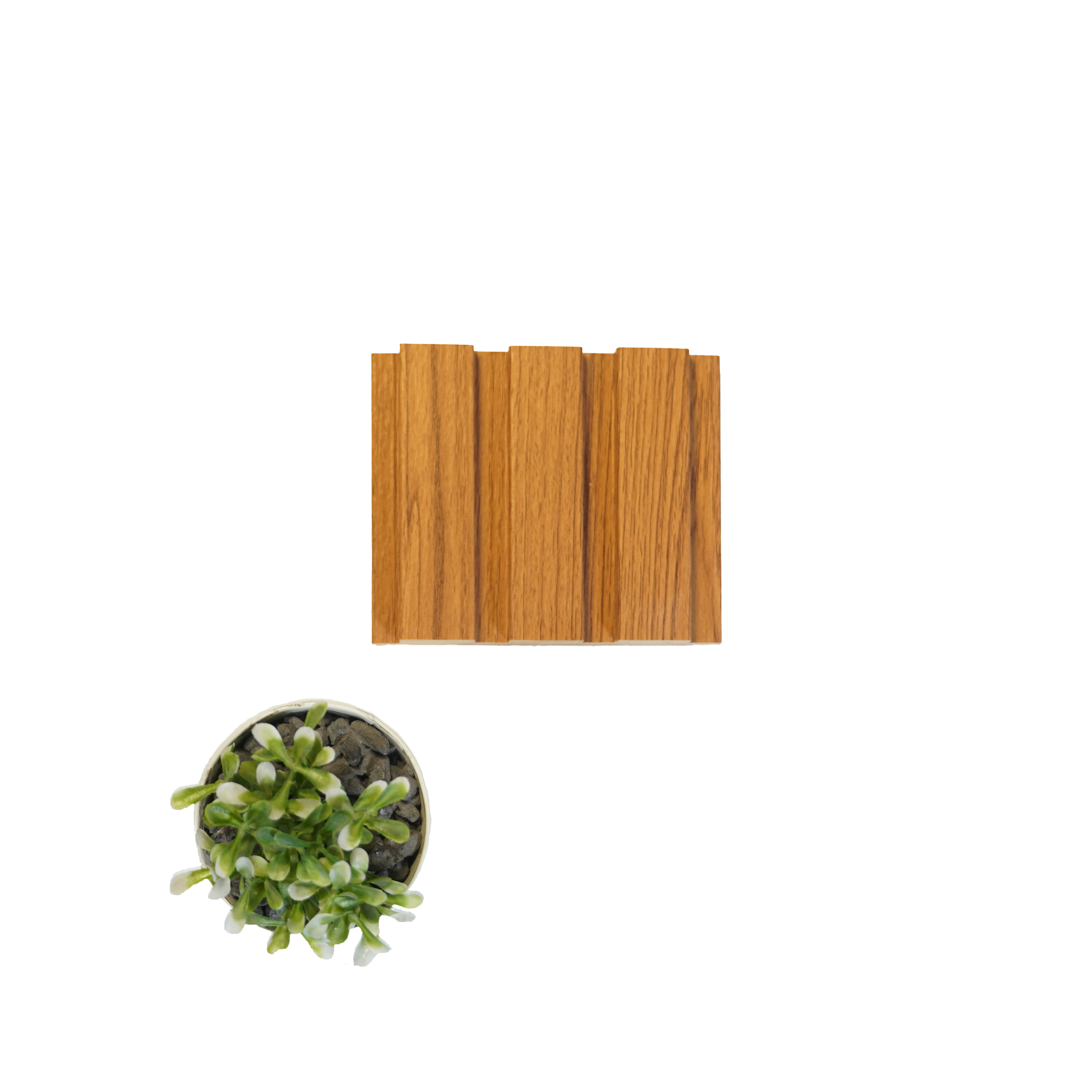 Brown Plain Colour Louver PN 00058 (3771-102) 9 ft x 4.7 inch MDF Panel - 18 mm | Suitable for Feature Wall, TV Unit & Living Room | Width is Subjected to 5% Variation