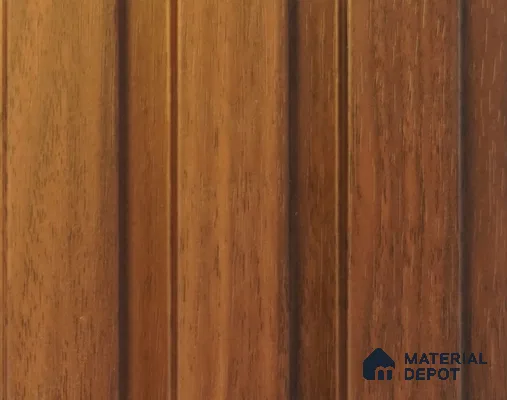 Dark Brown Plain Colour Louver PN 00059 (3771-103) 9 ft x 4.7 inch MDF Panel - 18 mm | Suitable for Feature Wall, TV Unit & Living Room | Width is Subjected to 5% Variation
