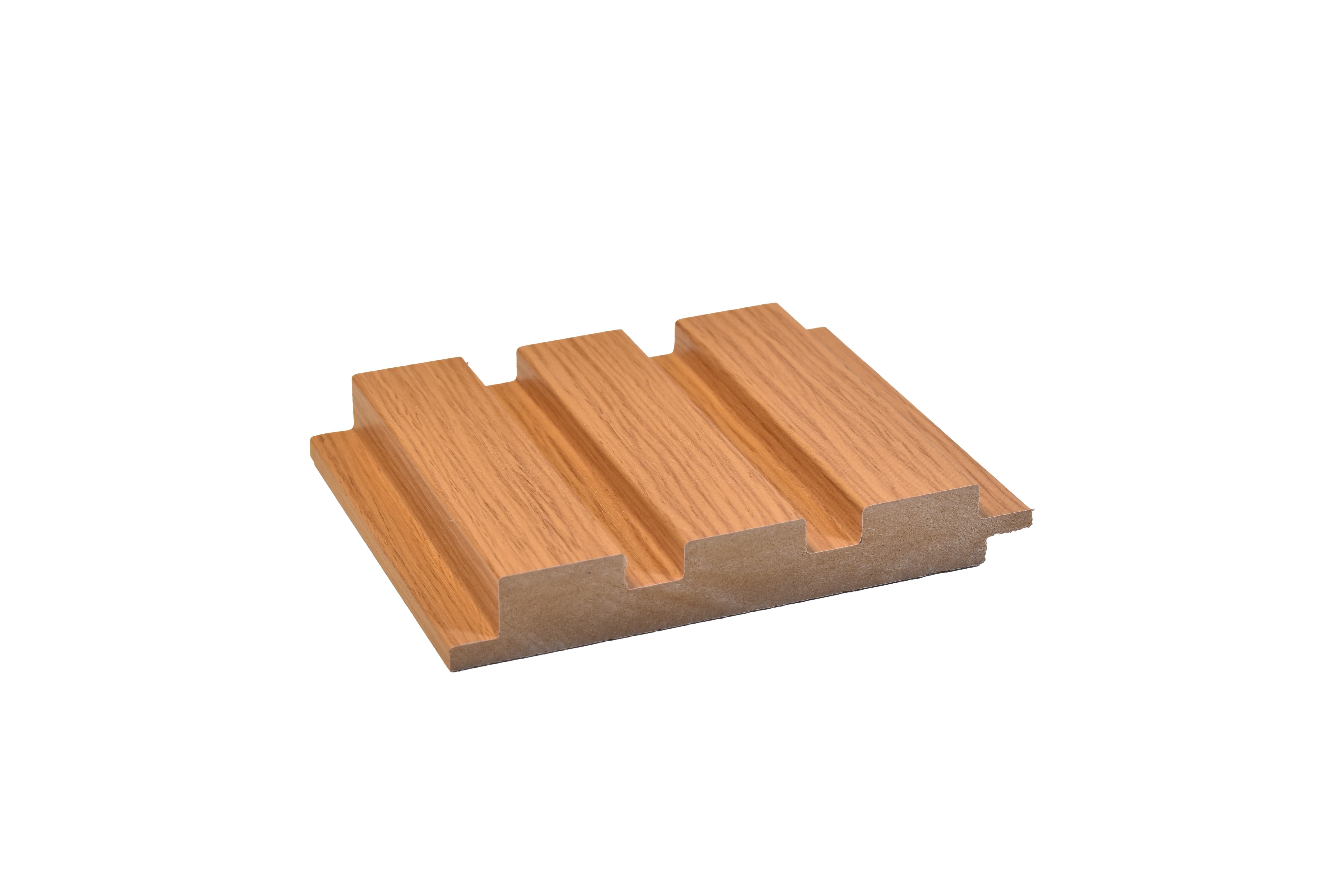 Brown Plain Colour Louver PN 00061 (3771-105) 9 ft x 4.7 inch MDF Panel - 18 mm | Suitable for Feature Wall, TV Unit & Living Room | Width is Subjected to 5% Variation
