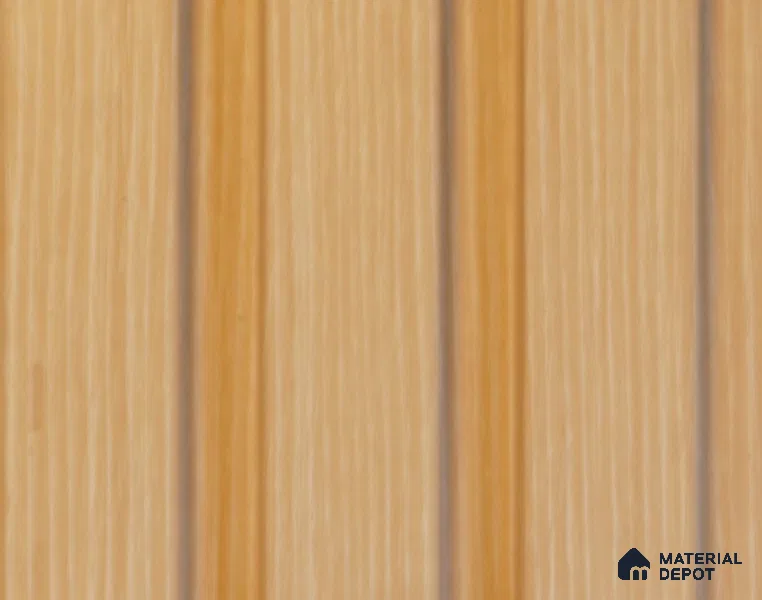 Brown Plain Colour Louver PN 00062 (3771-110) 9 ft x 4.7 inch MDF Panel - 18 mm | Suitable for Feature Wall, TV Unit & Living Room | Width is Subjected to 5% Variation
