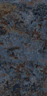 Marble Wall & Floor Tile TL 05125 Marblis Cobalt Cascade 4 ft x 2 ft  Vitrified Metallic Finish - 9 mm (Random 4) | Suitable for Living Room, Bedroom & Bathroom