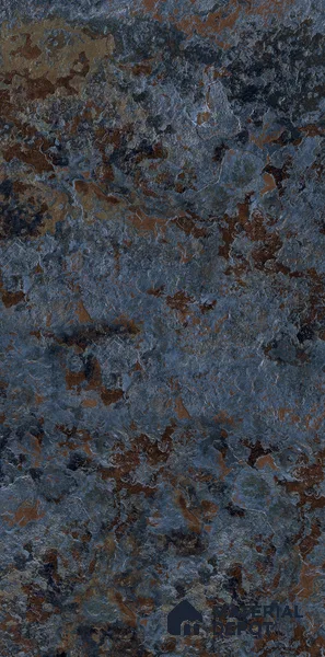 Marble Wall & Floor Tile TL 05125 Marblis Cobalt Cascade 4 ft x 2 ft  Vitrified Metallic Finish - 9 mm (Random 4) | Suitable for Living Room, Bedroom & Bathroom