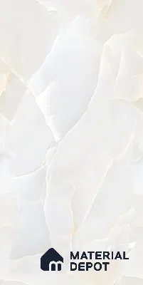 Marble Wall & Floor Tile TL 05129 Marblis Arctic Onyx 4 ft x 2 ft Vitrified Endless Glossy Finish - 9 mm (Random 3) | Suitable for Living Room, Bedroom & Bathroom