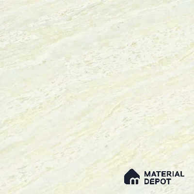 Double Charge Floor & Wall Tile TL 00425 Dualcore Everest White 4 ft x 2 ft Vitrified Glossy Finish - 9 mm | Suitable for Bedroom, Living Room, Office & Bathroom Wall