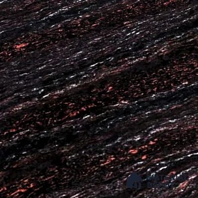 Double Charge Floor & Wall Tile TL 00427 Dualcore Jet Black 4 ft x 2 ft Vitrified Glossy Finish - 9 mm | Suitable for Bedroom, Living Room, Office & Bathroom Wall
