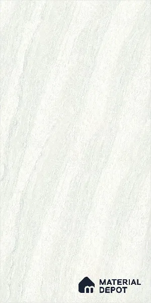 Double Charge Floor & Wall Tile TL 00428 Dualcore Frosty White 4 ft x 2 ft Vitrified Glossy Finish - 9 mm | Suitable for Bedroom, Living Room, Office & Bathroom Wall
