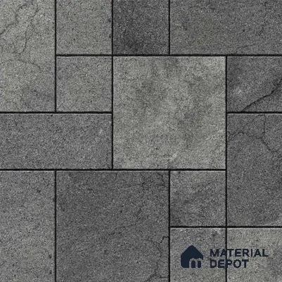 Marbles & Stones Floor Tile TL 10829 C Silver Shine 20 inc x 20 inc Matte Finish Vitrified Heavy Duty Parking Tile - 12 mm  | Pattern Alignment May Vary | 2-3 mm Spacer is Mandatory